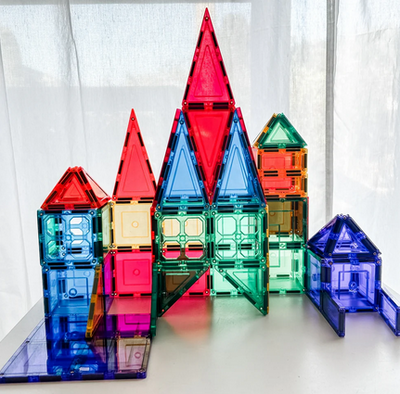 Starterpack Jeu magnétique Learn & Grow Toys - 64 pièces