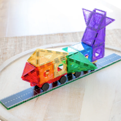 Jeu magnétique Learn&Grow - Lot de 2 voitures