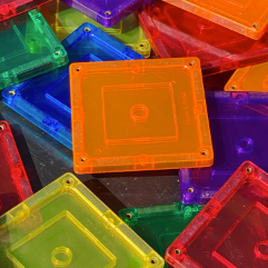 Jeu magnétique Learn & Grow - Lot de 36 carrés