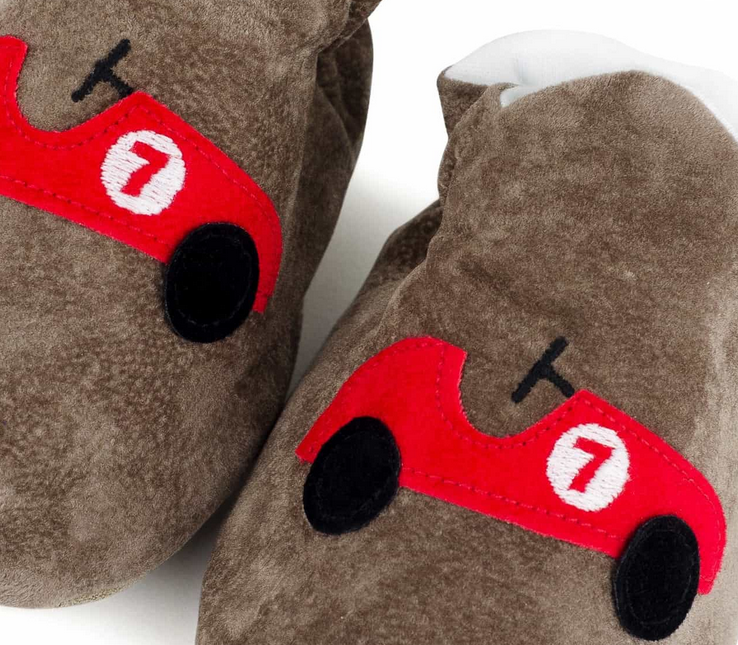 Funky Feet Chaussons souples Racing Car