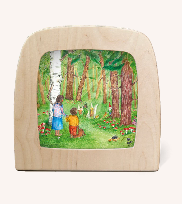 Carte à insérer pour Lampe Au fil des Saisons - Illustratrice Eentje van Margo - Awakenings