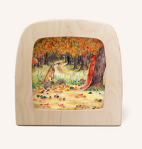 Carte à insérer pour Lampe Au fil des Saisons - Illustratrice Eentje van Margo - Autumn Bliss