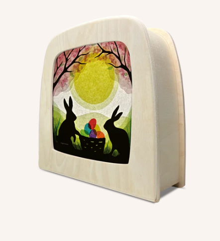 Carte à insérer pour Lampe Au fil des Saisons - Illustratrice Vogel Geluk - Bunny Treasures