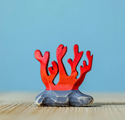 Bumbu Toys Corail Rouge en bois