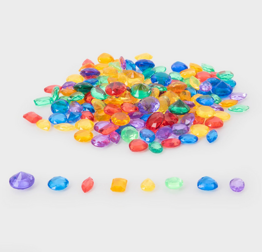 Tickit Diamants translucides - Lot de 144