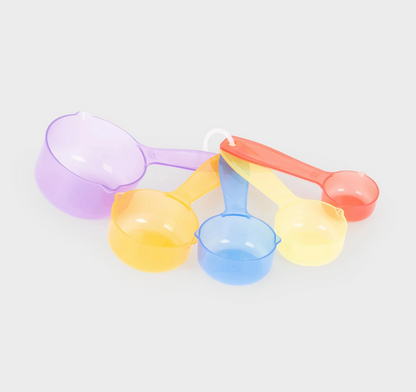 Tickit Tasses à mesurer translucides - Lot de 5