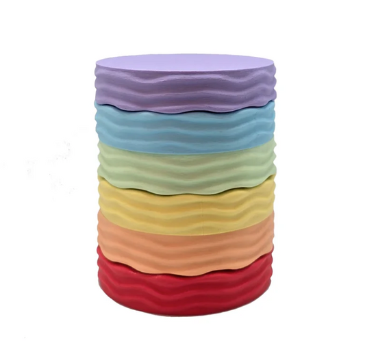 Grennn Wave Pastel Lot de 6 bols