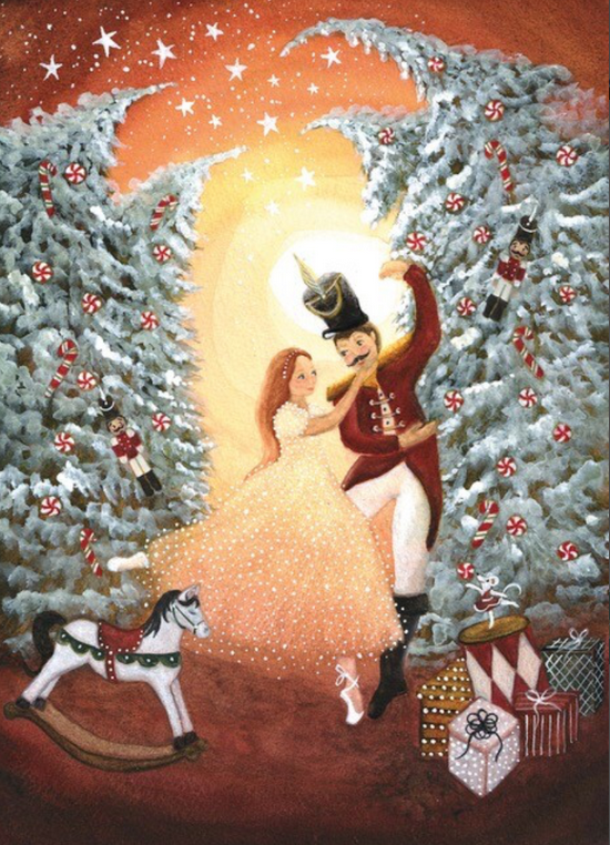 Carte Postale The Nutcracker - Illustratrice Bijdehansje