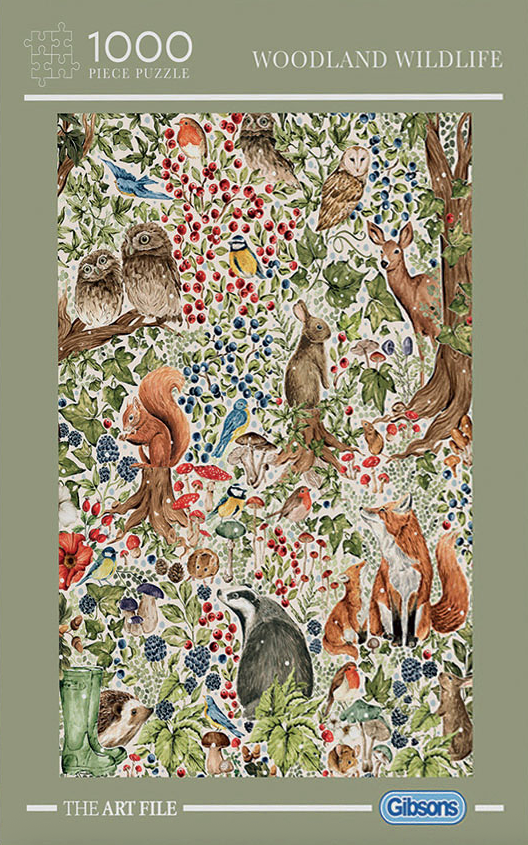Puzzle 1000 pièces – Woodland Wildlife