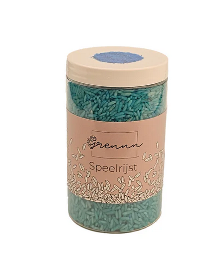 Riz coloré Bleu - Riz sensoriel
