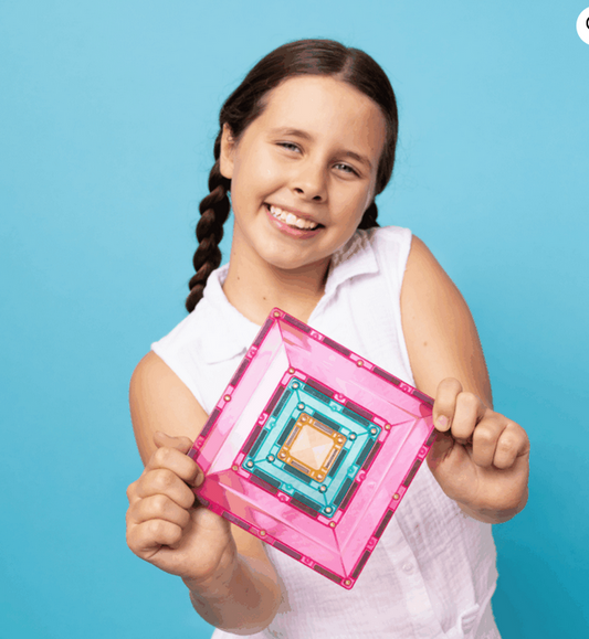 Connetix Jeu magnétique Portails colorés - Pastel Portal pack 48 pièces
