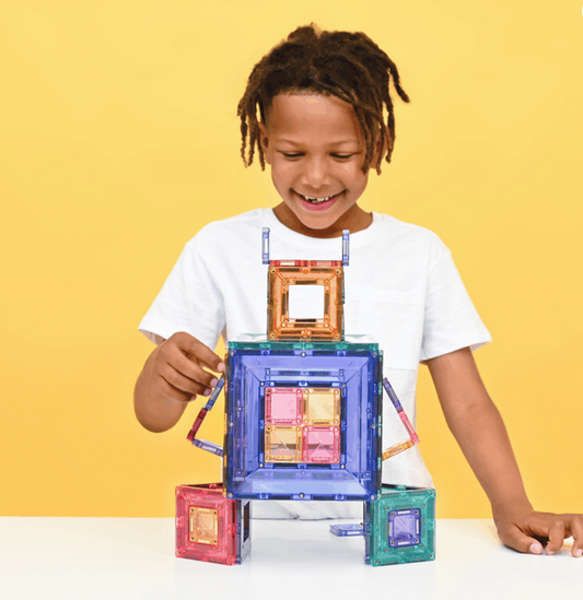 Connetix Jeu magnétique Portails colorés - Pastel Portal pack 48 pièces