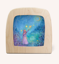 Carte à insérer pour Lampe Toverlux - Anne Illustraties - Luna Butterflies
