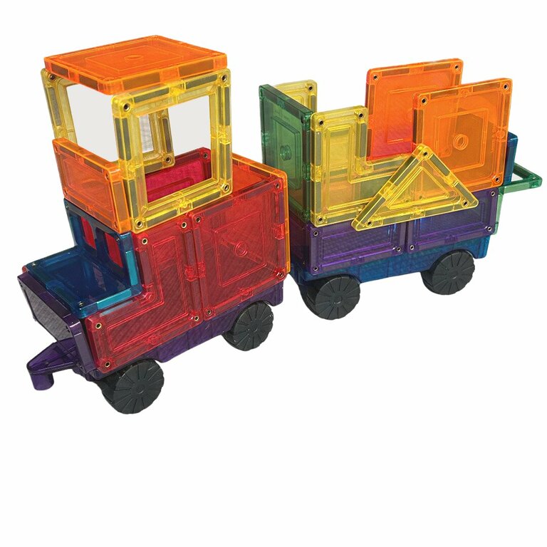 Pack d'extension Voitures Jeu magnétique Learn & Grow Toys - 28 pièces