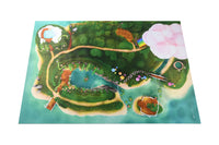 Grand Tapis de jeu Carpeto Lagon féerique 120 x 180cm