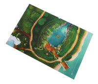 Tapis de jeu Carpeto Lagon féérique 90 X 60 cm