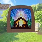Carte à créer DIY – Nativité pour lampe Toverlux