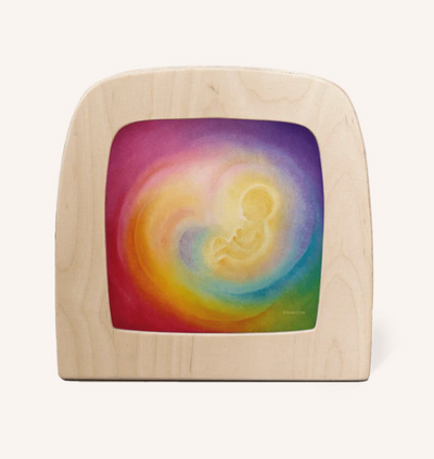 Carte à insérer pour Lampe Au fil des Saisons - Illustratrice Baukje Exler - Womb
