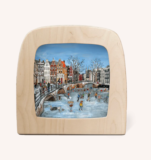 Carte à insérer pour Lampe Au fil des Saisons - Illustratrice Gwen - Canal Skating