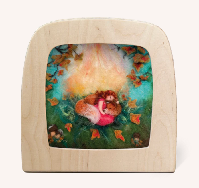 Carte à insérer pour Lampe Au fil des Saisons - Illustratrice Het wol Feetje - Autumn Snooze