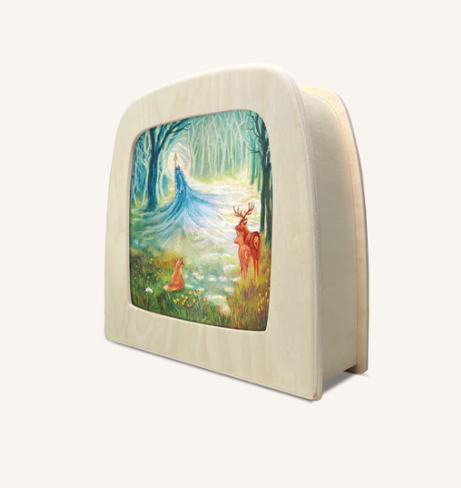 Carte à insérer pour Lampe Au fil des Saisons - Illustratrice Kapitein Kalk - King Winter