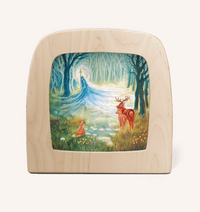 Carte à insérer pour Lampe Au fil des Saisons - Illustratrice Kapitein Kalk - King Winter