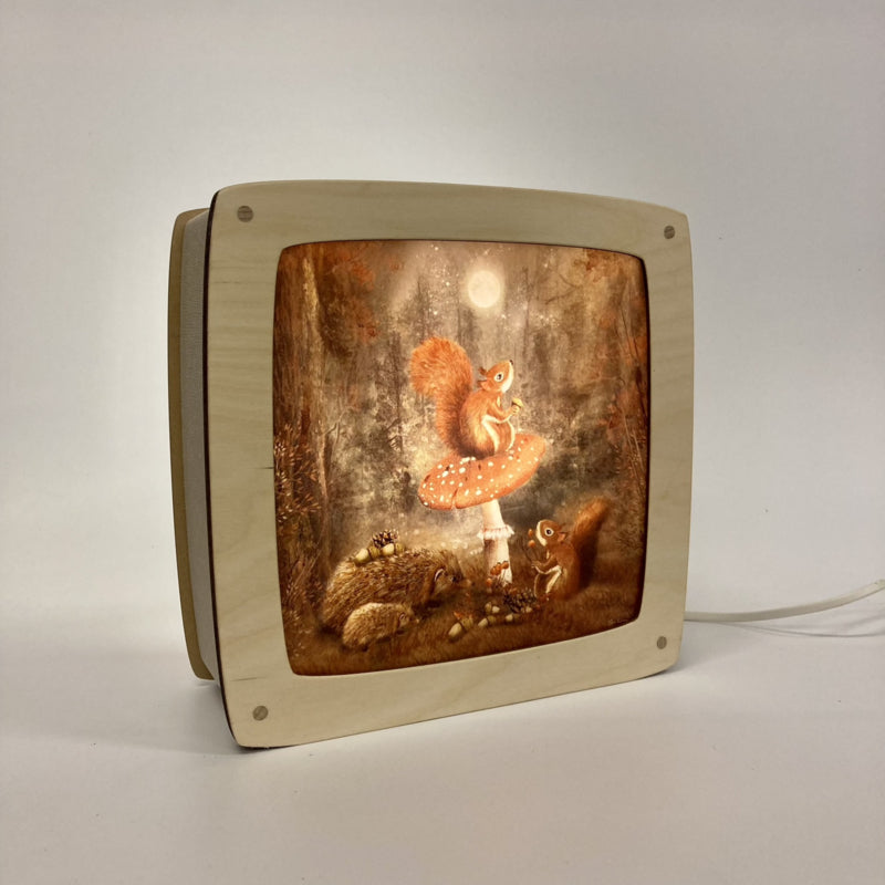Lampe au fil des saisons - Luminae - Het Houtlokael