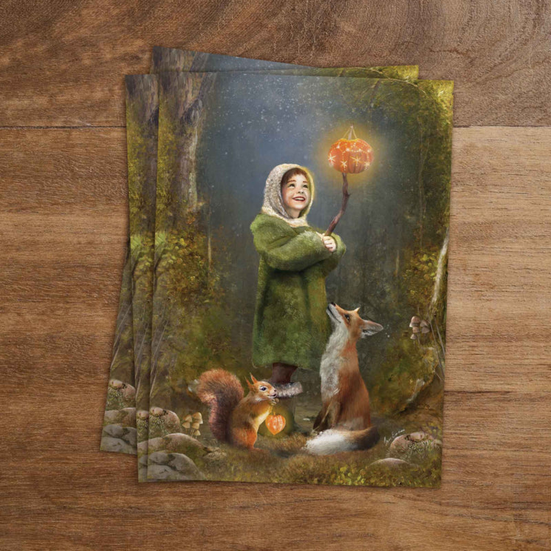 Carte postale - Esther Iris - Pumkin Glow
