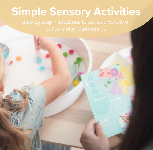 Cartes d'activités en Anglais Jeux Sensoriels - Inspire my Play