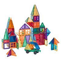 Pack de construction Jeu magnétique Learn & Grow Toys - 110 pièces