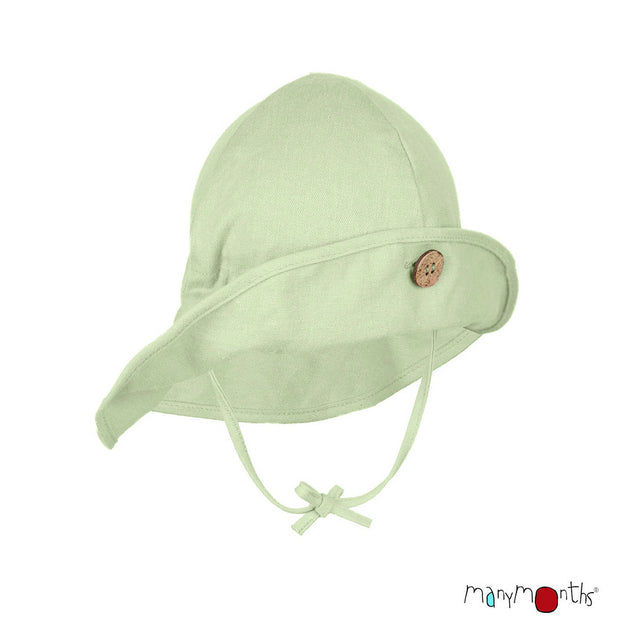 ManyMonths Chapeau d'été Chanvre/coton bio Jade Green