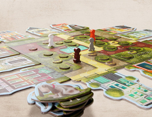 Chiens et Maisons - Dogs and Homes Marbushka Jeu de société