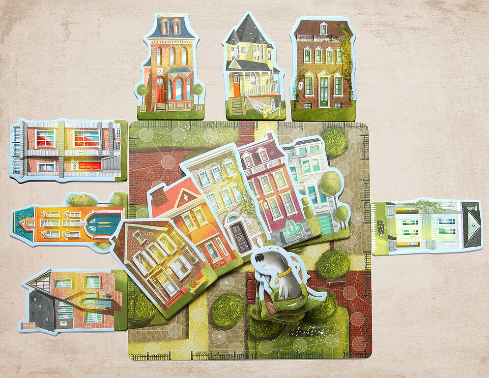 Chiens et Maisons - Dogs and Homes Marbushka Jeu de société