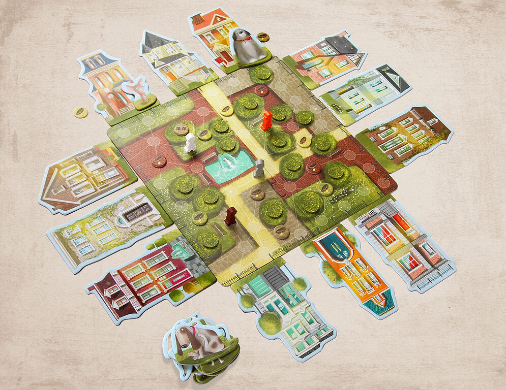 Chiens et Maisons - Dogs and Homes Marbushka Jeu de société