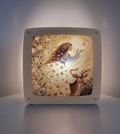 Lampe au fil des saisons - Luminae - Het Houtlokael