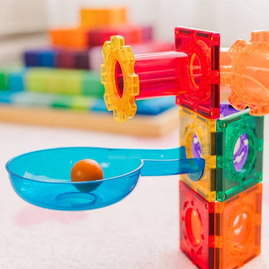 Circuit à billes Jeu magnétique TileTek by Learn & Grow Toys- 95 pièces