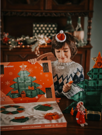 Cleverclixx Calendrier de l'Avent Jeu magnétique