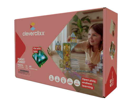 Cleverclixx Jeu magnétique Magic Forest Patel - 65 pièces