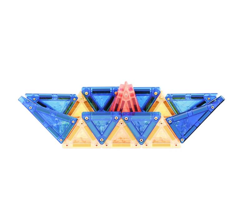 Cleverclixx Jeux magnétiques MINI pack Pastel - 28 pièces + boite de transport