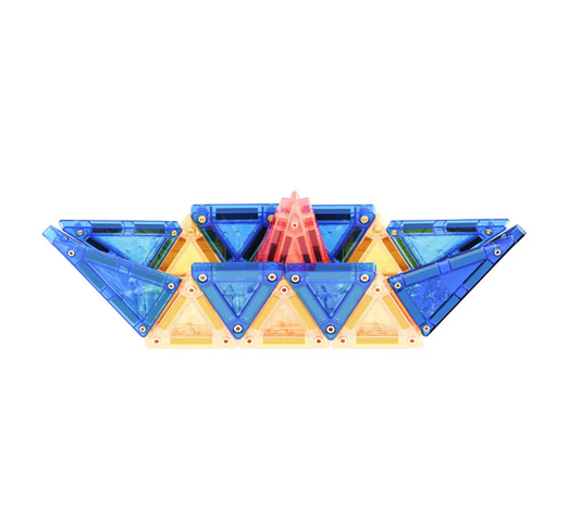 Cleverclixx Jeux magnétiques MINI pack Pastel - 28 pièces + boite de transport