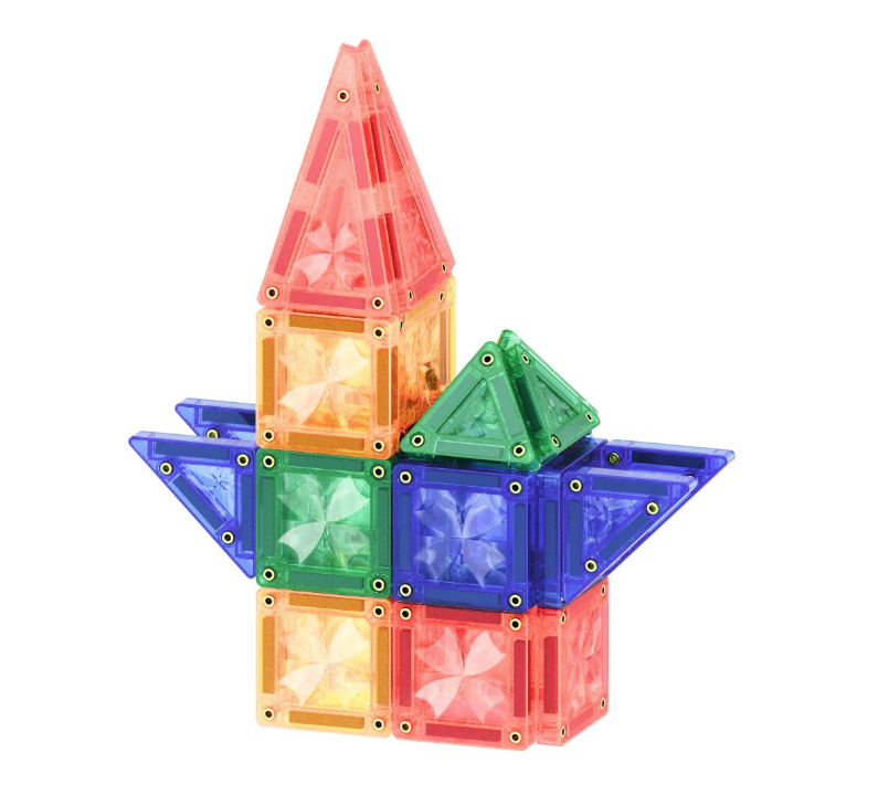Cleverclixx Jeux magnétiques MINI pack intense - 28 pièces + boite de transport