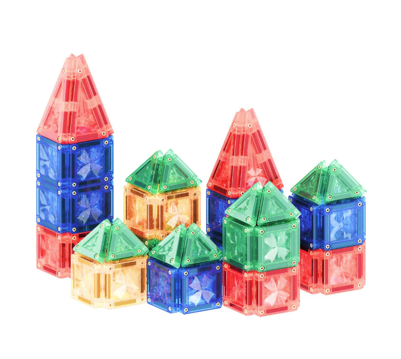 Cleverclixx Jeux magnétiques MINI pack intense - 28 pièces + boite de transport