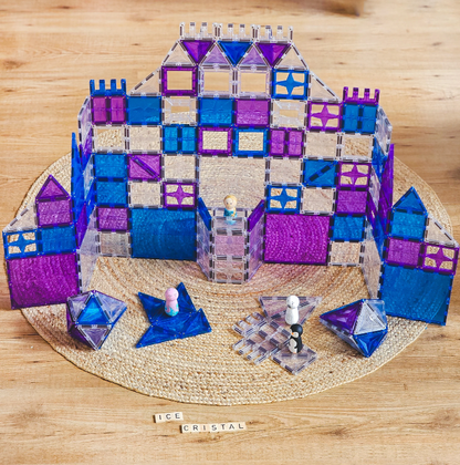 Cleverclixx Mega Ice Crystal Pack - Jeu magnétique 180 pièces