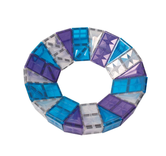 Cleverclixx Mega Ice Crystal Pack - Jeu magnétique 180 pièces
