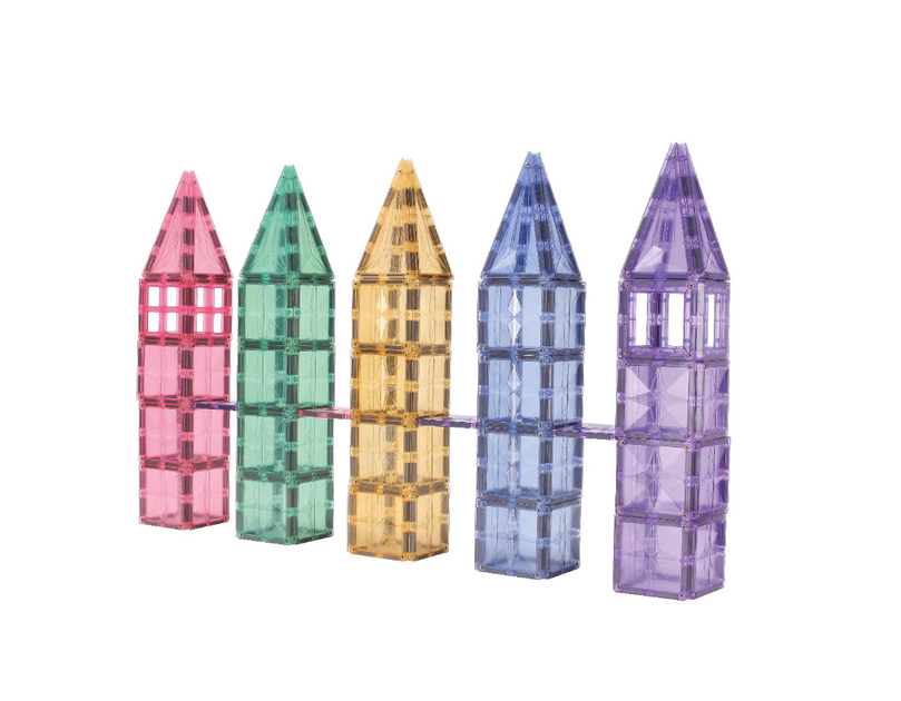 Cleverclixx Mega Pack Pastel - Jeu magnétique 210 pièces