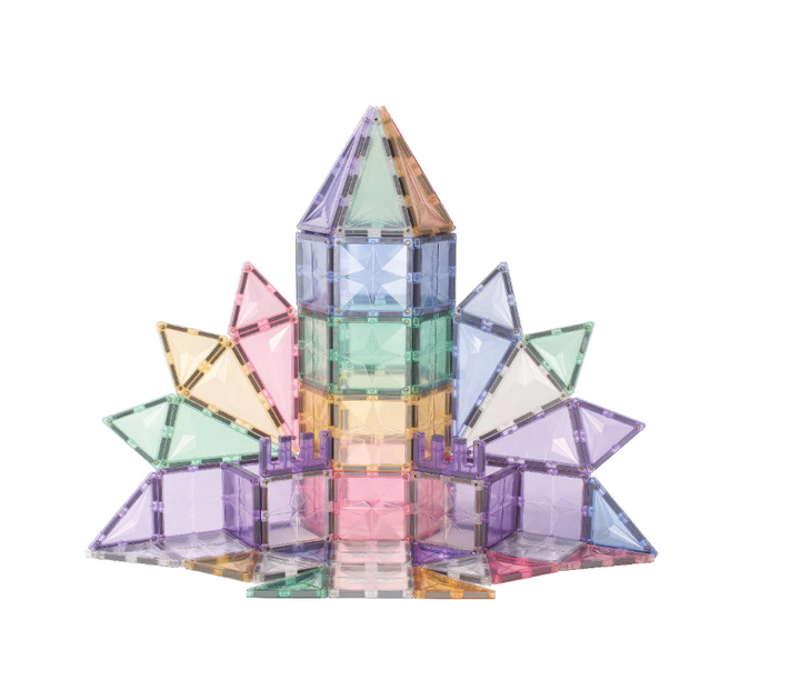 Cleverclixx Mega Pack Pastel - Jeu magnétique 210 pièces