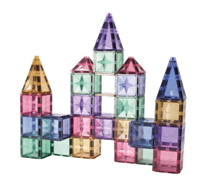 Cleverclixx Mega Pack Pastel - Jeu magnétique 210 pièces