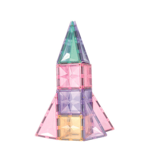Cleverclixx Pack Pastel - Jeu magnétique 36 pièces