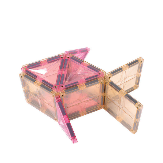 Cleverclixx Pack Pastel - Jeu magnétique 36 pièces