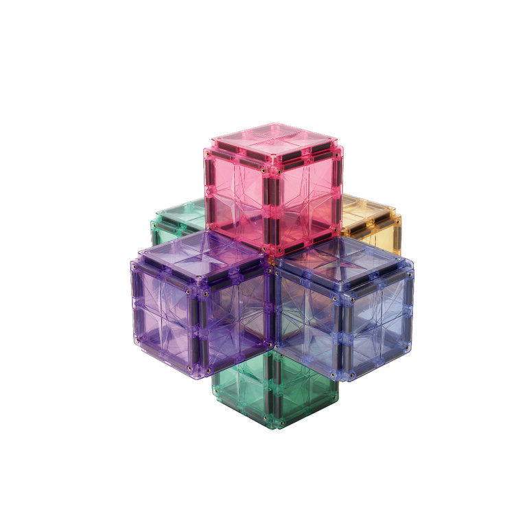 Cleverclixx Pack Pastel - Jeu magnétique 36 pièces